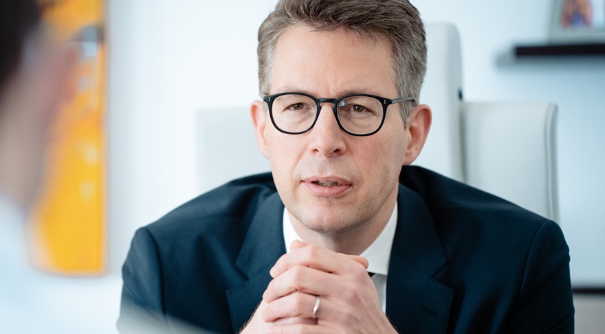 Kunstminister Markus Blume (© Steffen Böttcher)
